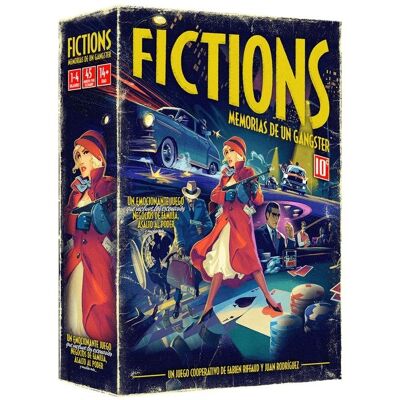 Jeu de société Asmodee Fictions Memorias de un gangster stratégie coopérative 1-4 joueurs - Publicité Jeu de société Asmodee Fictions Memorias de un gangster stratégie coopérative 1-4 joueurs - Publicité