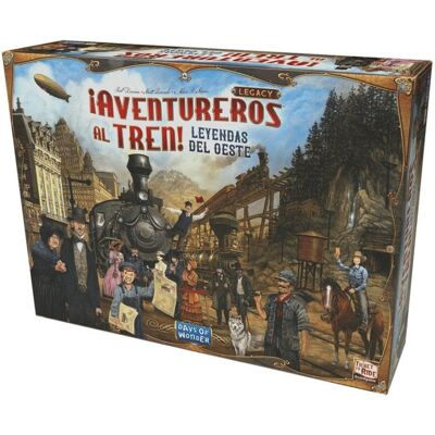 Jeu de société Asmodee Ticket to Ride! Legacy Legends of the West Stratégie Famille - Publicité Jeu de société Asmodee Ticket to Ride! Legacy Legends of the West Stratégie Famille - Publicité
