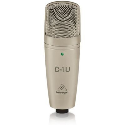 Behringer C-1U USB Condenser Microphone - Publicité Behringer C-1U USB Condenser Microphone - Publicité