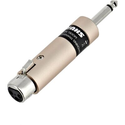 Shure A85F Line matching Transformer - Publicité Shure A85F Line matching Transformer - Publicité