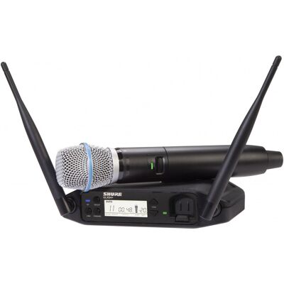 Système sans fil à double bande Shure GLXD24+UK/B87A-Z4 - Publicité Système sans fil à double bande Shure GLXD24+UK/B87A-Z4 - Publicité
