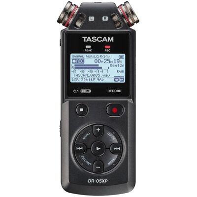 Tascam DR-05XP 32-Bit Float Portable Handheld Recorder With USB-C Audio Interface - Publicité Tascam DR-05XP 32-Bit Float Portable Handheld Recorder With USB-C Audio Interface - Publicité