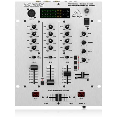 Behringer DX626 Pro DJ Mixer - Publicité Behringer DX626 Pro DJ Mixer - Publicité