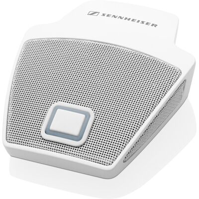 Sennheiser MEB 114-S W Cardioid Table Boundary Microphone White - Publicité Sennheiser MEB 114-S W Cardioid Table Boundary Microphone White - Publicité