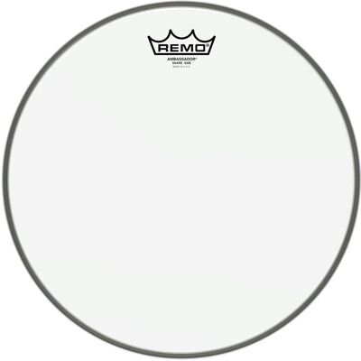 Remo Ambassador Hazy Snare Side 13 Drum Head - Publicité Remo Ambassador Hazy Snare Side 13 Drum Head - Publicité