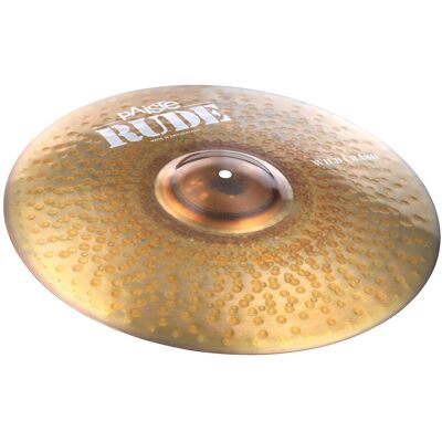 Paiste RUDE 19 Wild Crash Cymbal - Publicité Paiste RUDE 19 Wild Crash Cymbal - Publicité