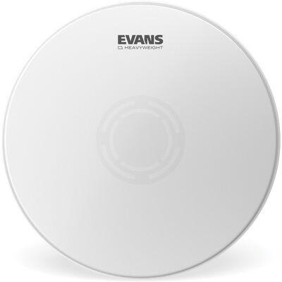 Evans Heavyweight Snare Batter Head 13 - Publicité Evans Heavyweight Snare Batter Head 13 - Publicité