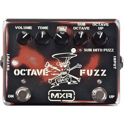 MXR Slash Octave Fuzz Pedal - Publicité MXR Slash Octave Fuzz Pedal - Publicité