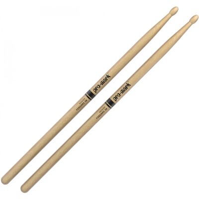Promark Classic Forward 5B Hickory Drumsticks Wood Tip - Publicité Promark Classic Forward 5B Hickory Drumsticks Wood Tip - Publicité