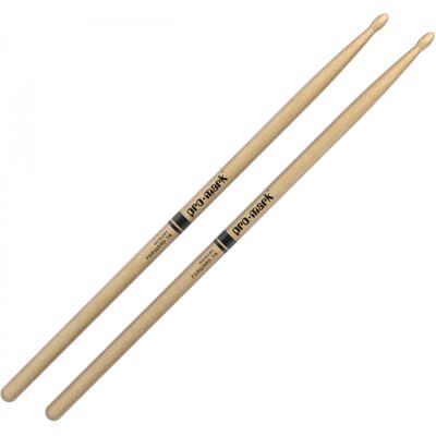 ProMark Hickory 7A Wood Tip Drumsticks - Publicité ProMark Hickory 7A Wood Tip Drumsticks - Publicité