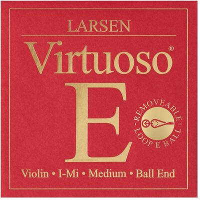 Larsen Strings Larsen Virtuoso Violin E String Medium - Publicité Larsen Strings Larsen Virtuoso Violin E String Medium - Publicité