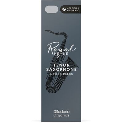 DAddario Royal Hemke Organic Tenor Saxophone Reeds 2.5 (5 Pack) - Publicité DAddario Royal Hemke Organic Tenor Saxophone Reeds 2.5 (5 Pack) - Publicité