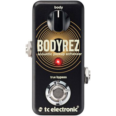 TC Electronic BodyRez Acoustic Pickup Enhancer - Publicité TC Electronic BodyRez Acoustic Pickup Enhancer - Publicité