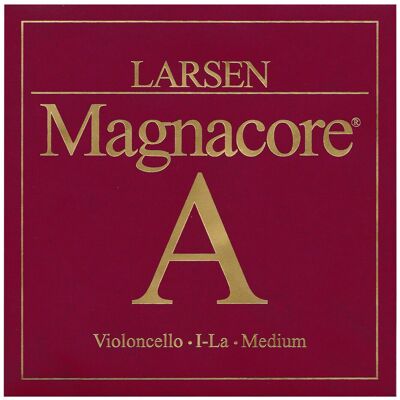 Larsen Strings Larsen Magnacore Cello A String Medium - Publicité Larsen Strings Larsen Magnacore Cello A String Medium - Publicité