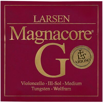 Larsen Strings Larsen Magnacore Arioso Cello G String - Publicité Larsen Strings Larsen Magnacore Arioso Cello G String - Publicité
