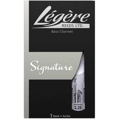 Legere Signature Bass Clarinet Reed 2.25 - Publicité Legere Signature Bass Clarinet Reed 2.25 - Publicité