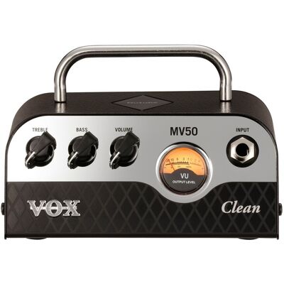 Vox MV50 Clean Compact Guitar Amp Head - Publicité Vox MV50 Clean Compact Guitar Amp Head - Publicité