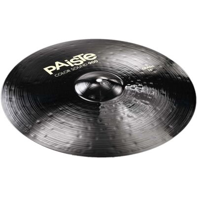 Paiste Color Sound 900 Black 18" Crash Cymbal - Publicité Paiste Color Sound 900 Black 18" Crash Cymbal - Publicité
