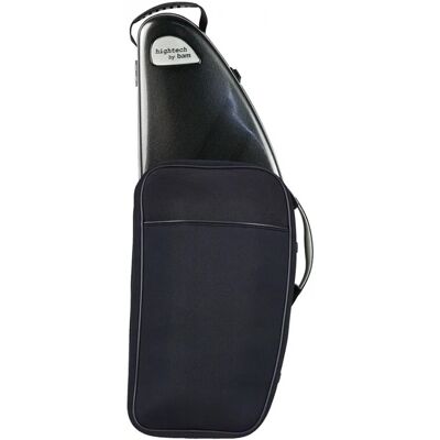BAM 4102 Hightech Tenor Saxophone Case with Pocket Black Carbon - Publicité BAM 4102 Hightech Tenor Saxophone Case with Pocket Black Carbon - Publicité