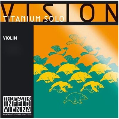 Thomastik-Infeld Thomastik Vision Titanium Solo Violin A String 4/4 Size - Publicité Thomastik-Infeld Thomastik Vision Titanium Solo Violin A String 4/4 Size - Publicité