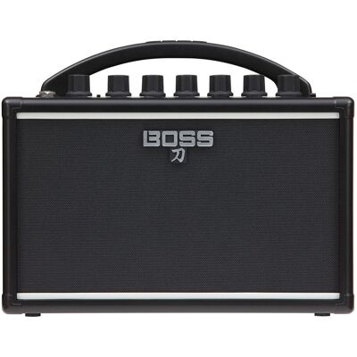 Boss Katana Mini Ultra-Compact Guitar Amp - Publicité Boss Katana Mini Ultra-Compact Guitar Amp - Publicité
