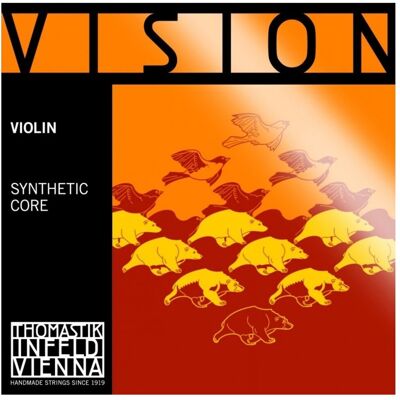 Thomastik-Infeld Thomastik Vision Violin D String 1/2 Size - Publicité Thomastik-Infeld Thomastik Vision Violin D String 1/2 Size - Publicité