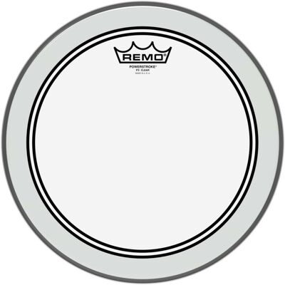 Remo Powerstroke 3 Clear 12 Drum Head - Publicité Remo Powerstroke 3 Clear 12 Drum Head - Publicité