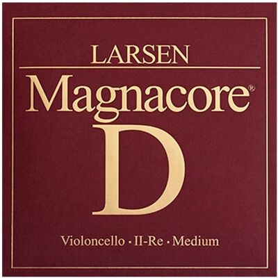 Larsen Strings Larsen Magnacore Cello D String Heavy - Publicité Larsen Strings Larsen Magnacore Cello D String Heavy - Publicité