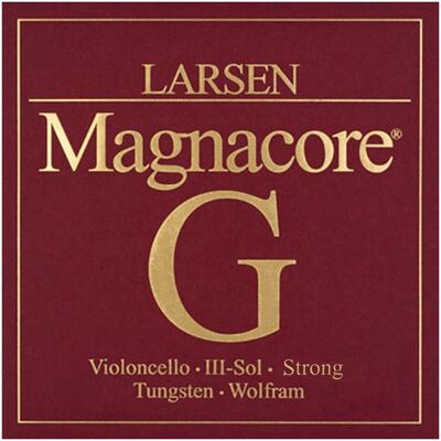 Larsen Strings Larsen Magnacore Cello G String Heavy - Publicité Larsen Strings Larsen Magnacore Cello G String Heavy - Publicité