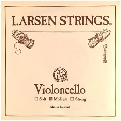 Larsen Strings Larsen Cello A String 3/4 Size Medium - Publicité Larsen Strings Larsen Cello A String 3/4 Size Medium - Publicité