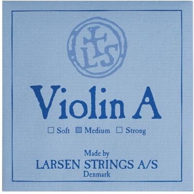 Larsen Strings Larsen Violin A String Steel Core Medium - Publicité Larsen Strings Larsen Violin A String Steel Core Medium - Publicité