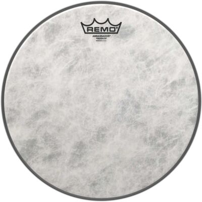 Remo Ambassador Fiberskyn 14 Drum Head - Publicité Remo Ambassador Fiberskyn 14 Drum Head - Publicité