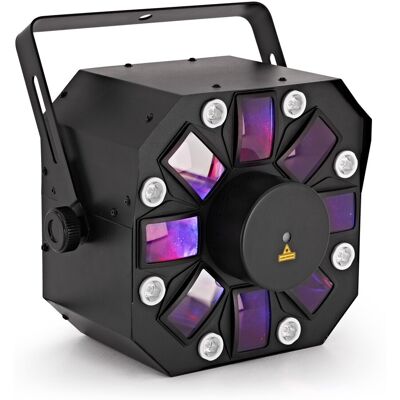 Stellar 66W Multi FX LED Strobe and Laser by Gear4music - Publicité Stellar 66W Multi FX LED Strobe and Laser by Gear4music - Publicité