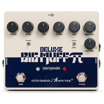 Electro Harmonix Sovtek Deluxe Big Muff Pi - Publicité Electro Harmonix Sovtek Deluxe Big Muff Pi - Publicité