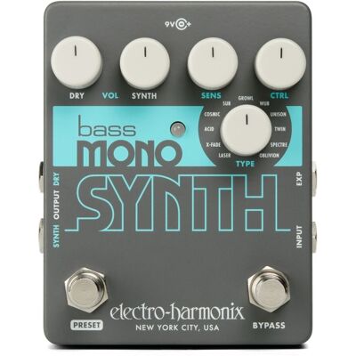 Electro Harmonix Bass Mono Synth - Publicité Electro Harmonix Bass Mono Synth - Publicité