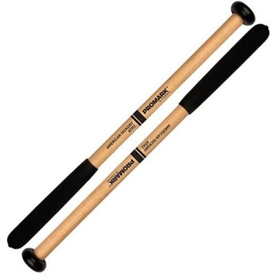 ProMark ATH1 Hickory Shaft Nylon Cookie Head Tenor Mallet - Publicité ProMark ATH1 Hickory Shaft Nylon Cookie Head Tenor Mallet - Publicité