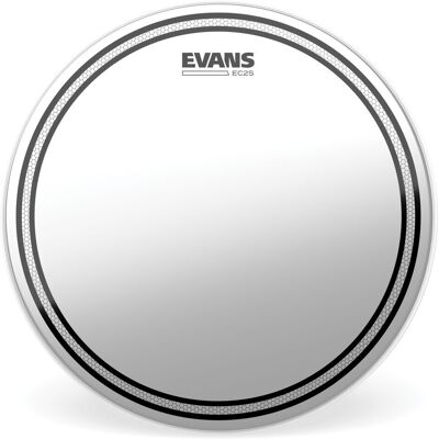 Evans EC2 Edge Control SST Coated Drum Head 13 - Publicité Evans EC2 Edge Control SST Coated Drum Head 13 - Publicité