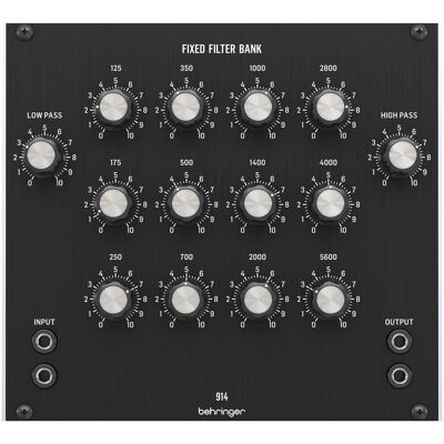 Behringer System 55 914 Fixed Filter Bank - Publicité Behringer System 55 914 Fixed Filter Bank - Publicité
