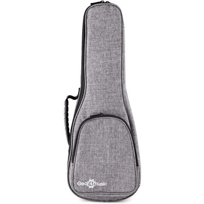 Ukulele Soprano Premium Gigbag By Gear4music Grey - Publicité Ukulele Soprano Premium Gigbag By Gear4music Grey - Publicité
