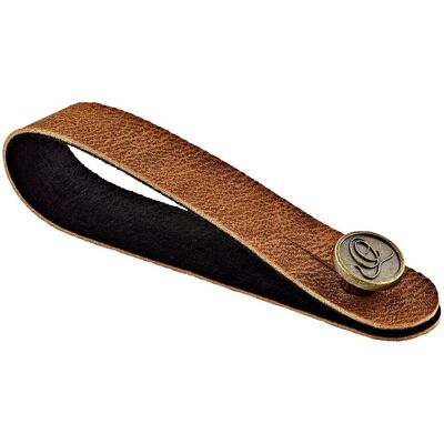 Ortega CONNECT Headstock Strap Connector Tan - Publicité Ortega CONNECT Headstock Strap Connector Tan - Publicité