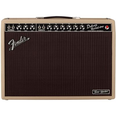 Fender FSR Tone Master Deluxe Reverb Blonde - Publicité Fender FSR Tone Master Deluxe Reverb Blonde - Publicité