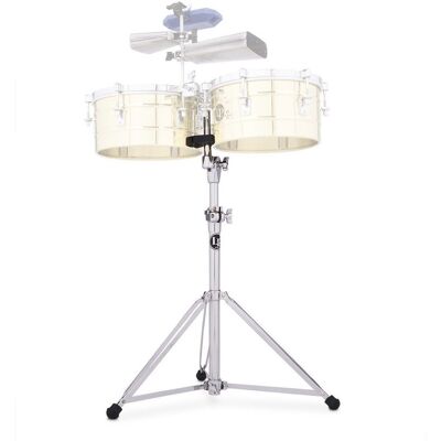 Support pour timbales Latin Percussion LP981 Tito Puente - Publicité Support pour timbales Latin Percussion LP981 Tito Puente - Publicité