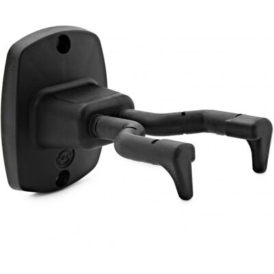 K&M 16240 Guitar Wall Mount Black - Publicité K&M 16240 Guitar Wall Mount Black - Publicité