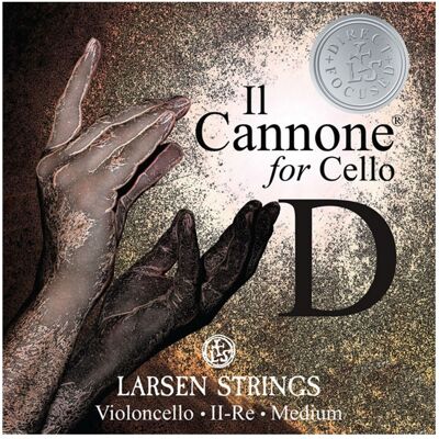 Larsen Strings Larsen Il Cannone Cello D String Direct & Focused - Publicité Larsen Strings Larsen Il Cannone Cello D String Direct & Focused - Publicité