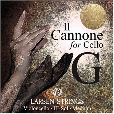 Larsen Strings Larsen Il Cannone Cello G String Warm & Broad - Publicité Larsen Strings Larsen Il Cannone Cello G String Warm & Broad - Publicité