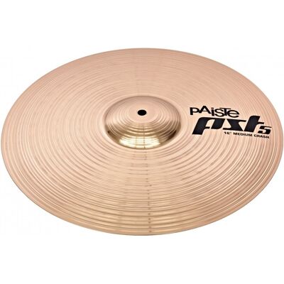 Paiste PST 5 N 16 Medium Crash Cymbal - Publicité Paiste PST 5 N 16 Medium Crash Cymbal - Publicité