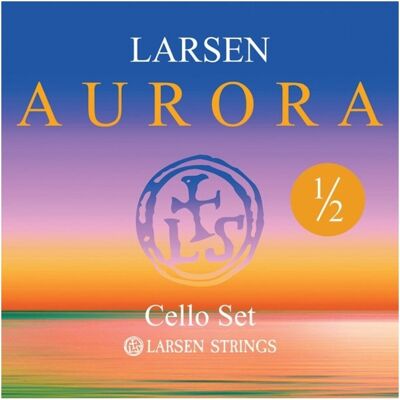 Larsen Strings Larsen Aurora Cello String Set 1/2 Size Medium - Publicité Larsen Strings Larsen Aurora Cello String Set 1/2 Size Medium - Publicité