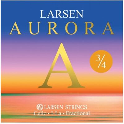 Larsen Strings Larsen Aurora Cello A String 3/4 Size Medium - Publicité Larsen Strings Larsen Aurora Cello A String 3/4 Size Medium - Publicité