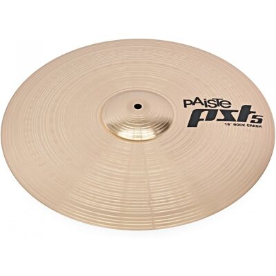 Paiste PST 5 N 18 Rock Crash Cymbal - Publicité Paiste PST 5 N 18 Rock Crash Cymbal - Publicité