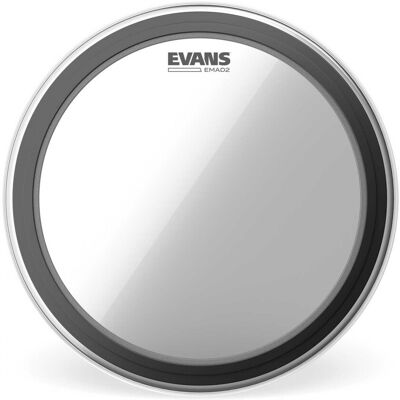 Evans EMAD2 Clear Bass Drum Head 24" - Publicité Evans EMAD2 Clear Bass Drum Head 24" - Publicité